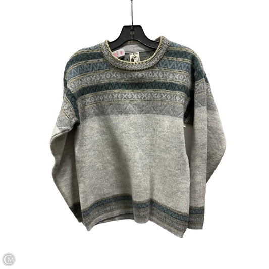 Sweater By Cma In Grey & Tan, Size: M