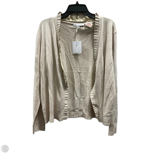 Cardigan By Sioni In Beige, Size: L
