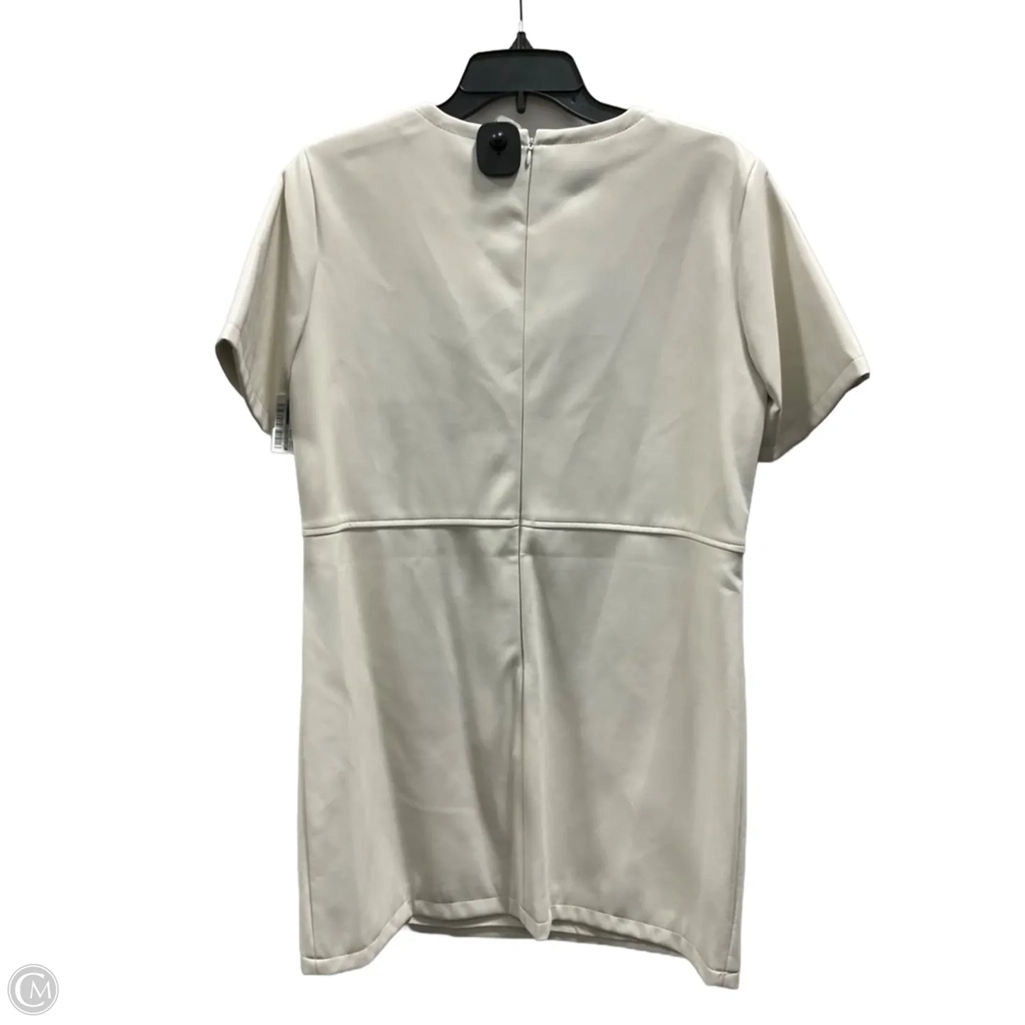 Dress Casual Short By Anthropologie In Cream, Size: M