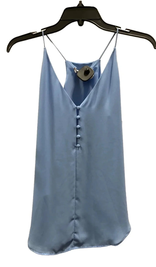 Top Sleeveless Basic By Loft In Blue, Size: Xxs