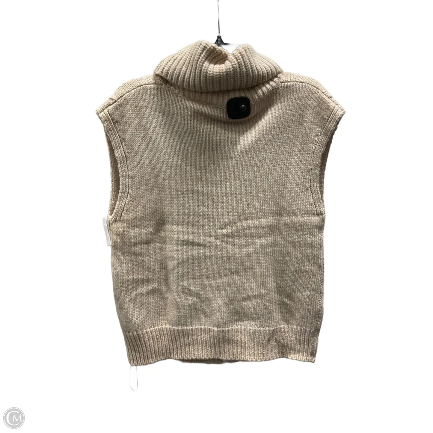 Top Short Sleeve Basic By Express In Tan, Size: M