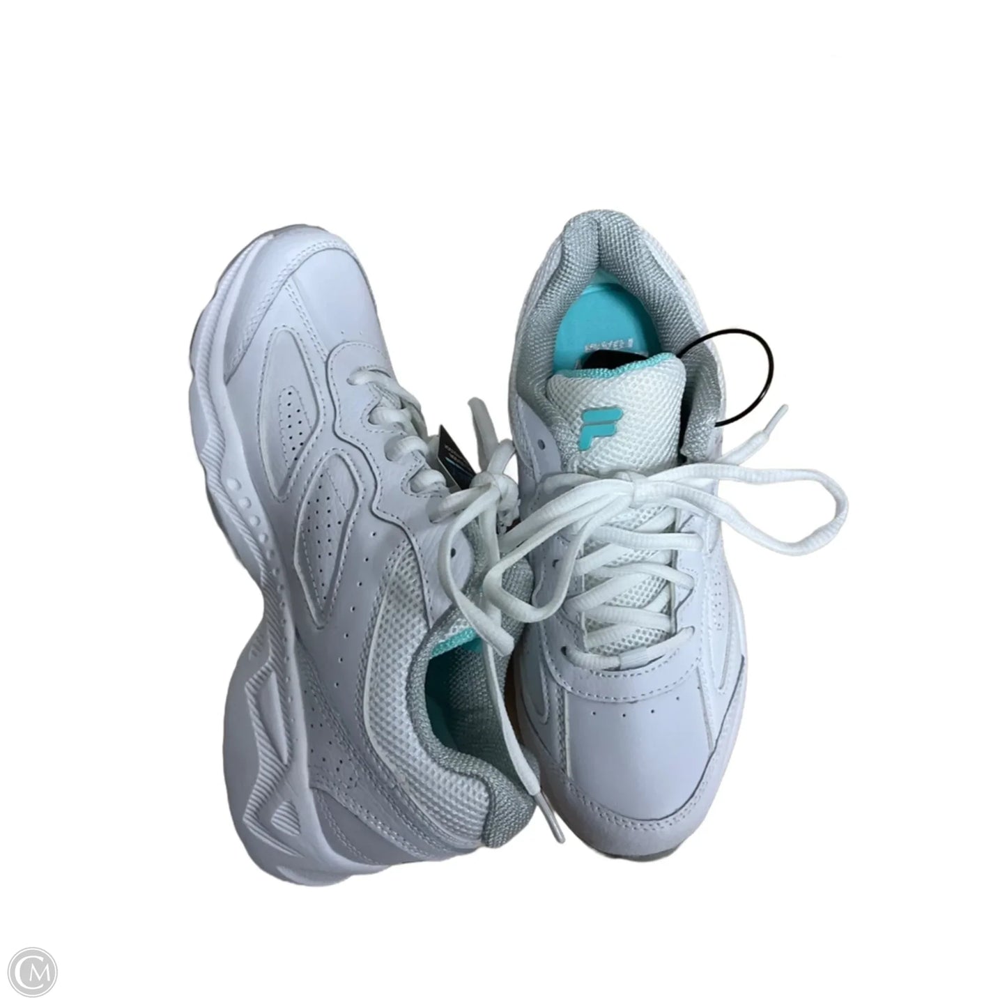 Shoes Athletic By Fila In White, Size: 6