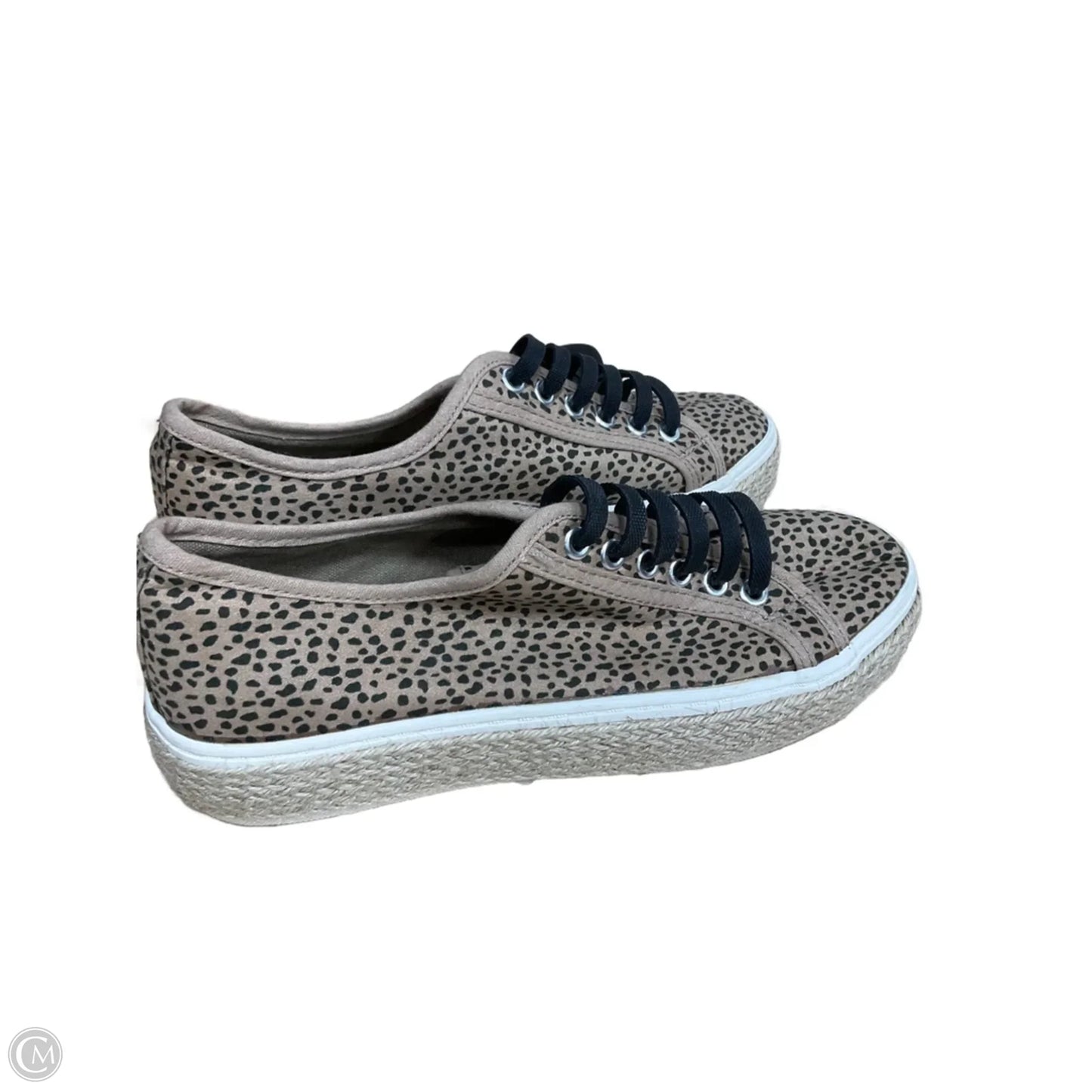 Shoes Flats By Michelle Mcdowell In Animal Print, Size: 7