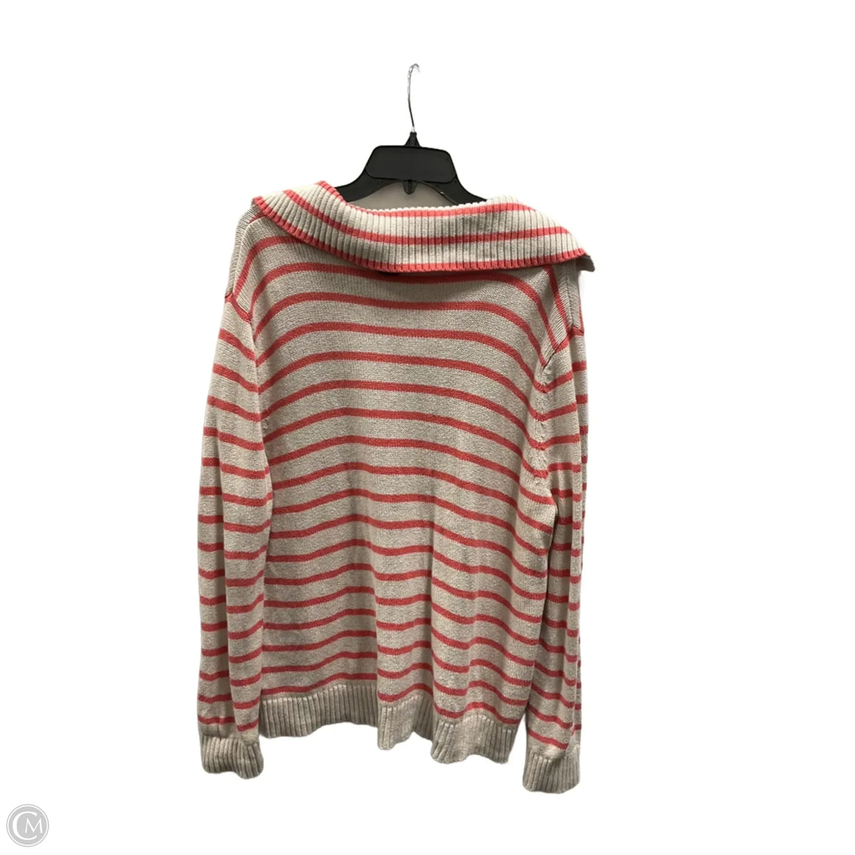 Sweater By Talbots In Striped Pattern, Size: Xl