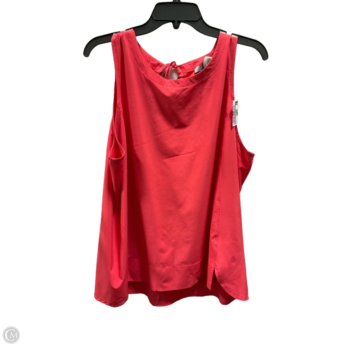 Top Sleeveless Basic By Talbots In Orange, Size: Xl