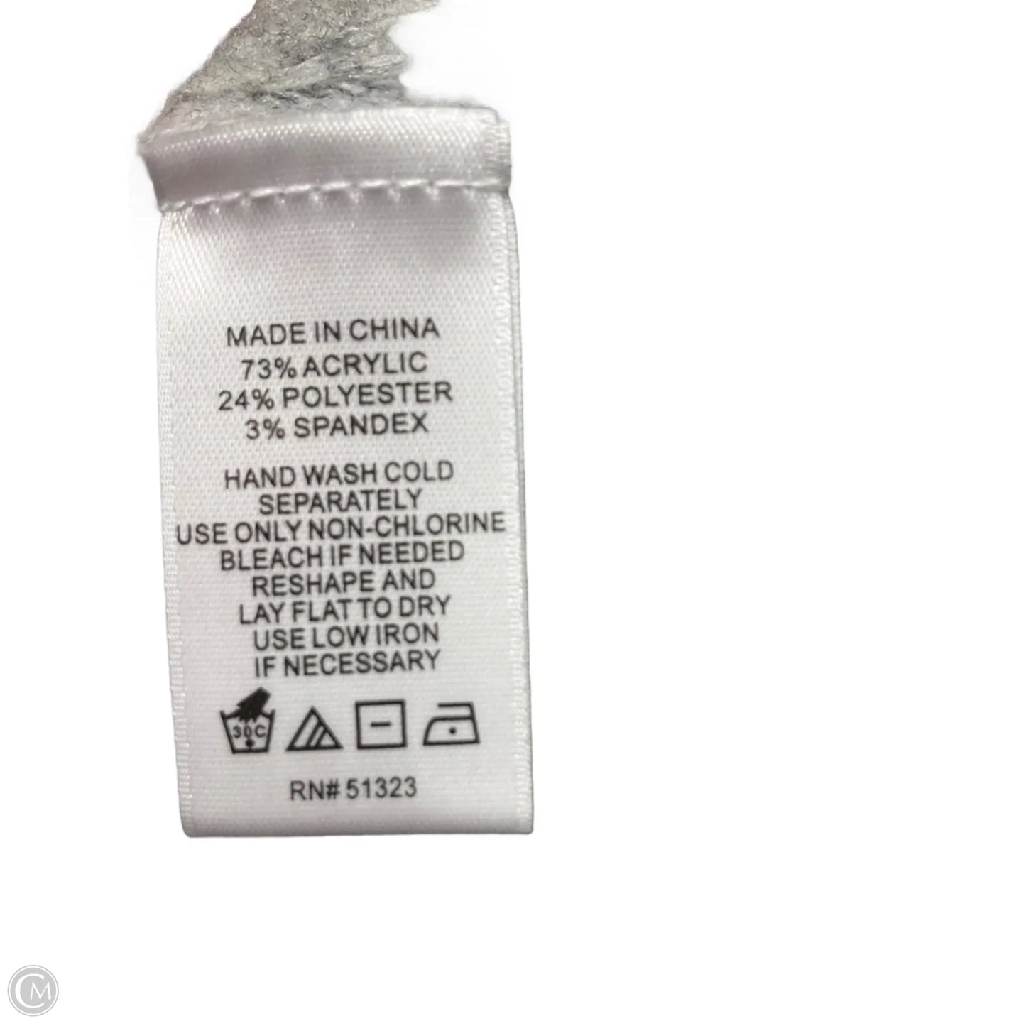 Sweater By Cece In Grey, Size: Xl