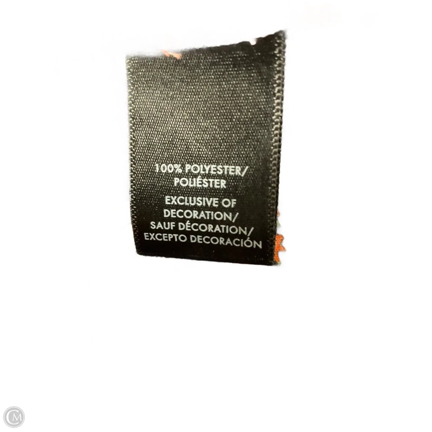 Top Long Sleeve By Ann Taylor In Blue & Orange, Size: S