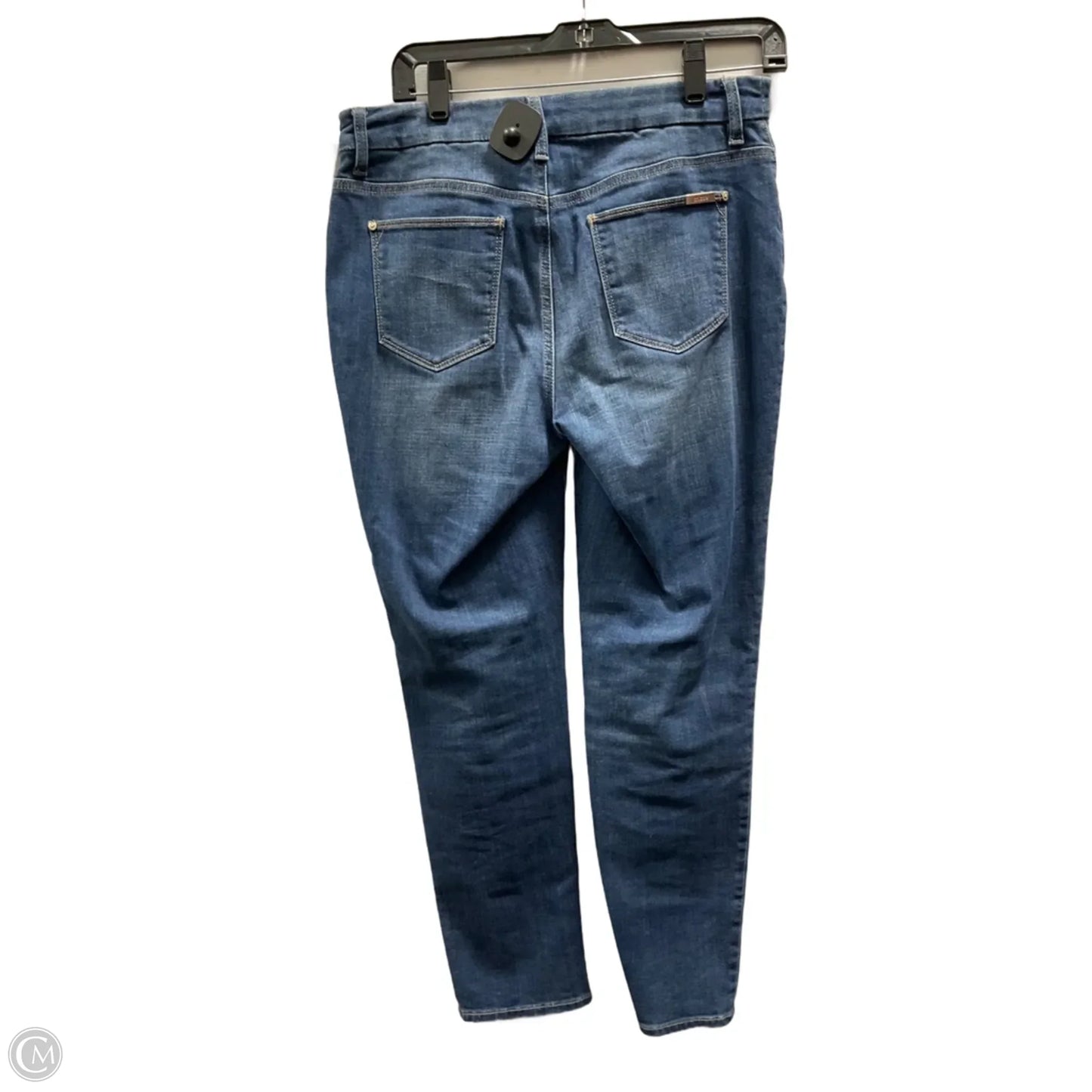 Jeans Straight By Chicos In Blue Denim, Size: 4