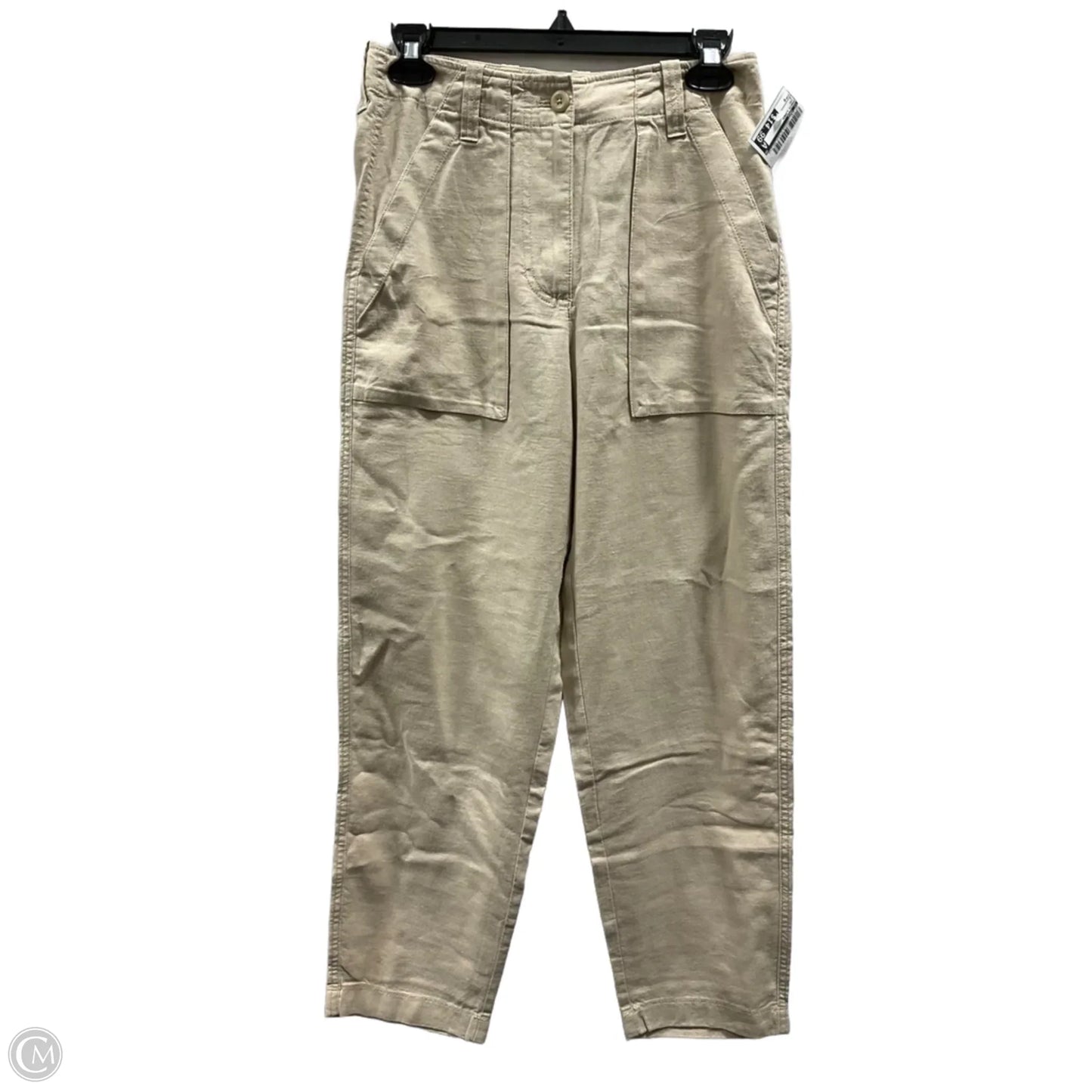 Pants Linen By J. Crew In Tan, Size: 0