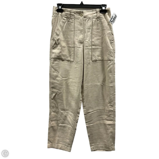 Pants Linen By J. Crew In Tan, Size: 0
