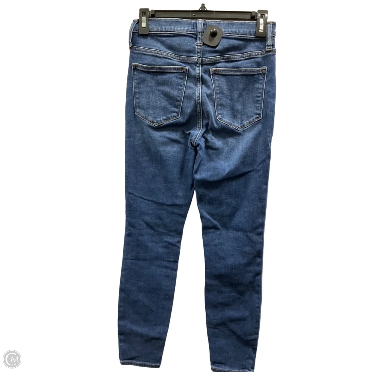 Jeans Skinny By J. Crew In Blue Denim, Size: 0