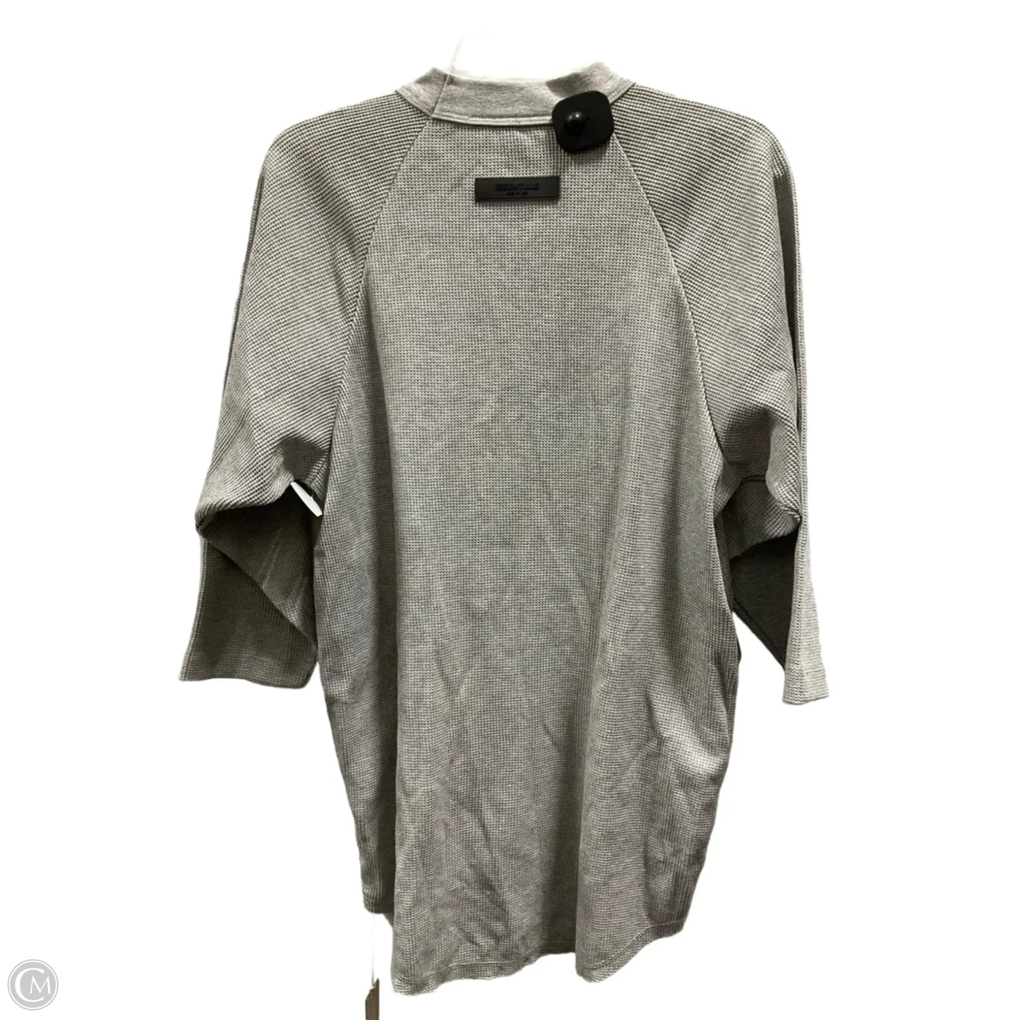 Tunic Long Sleeve By Cmb In Grey, Size: 10
