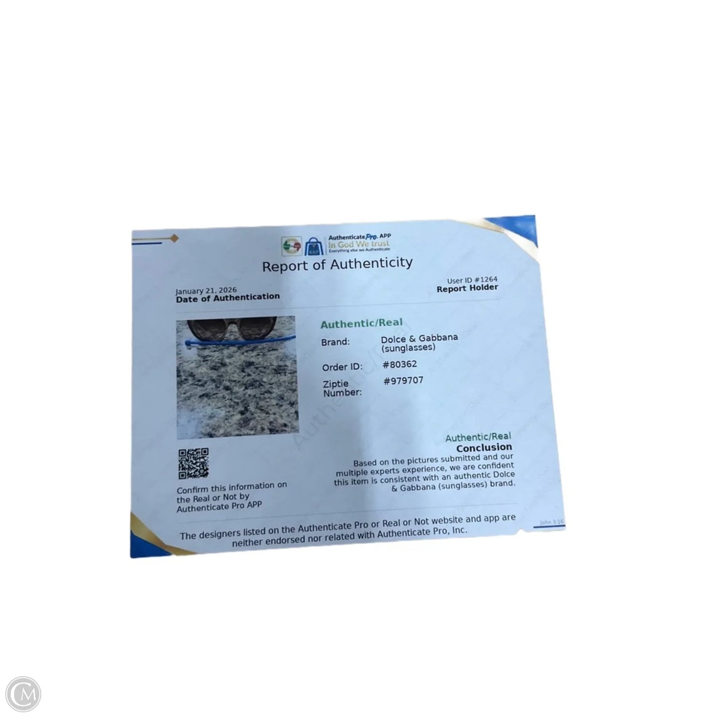 Sunglass Case Luxury Designer By Dolce And Gabbana