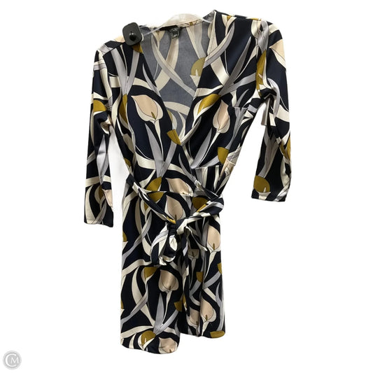 Dress Work By Ann Taylor In Blue & White, Size: 0p