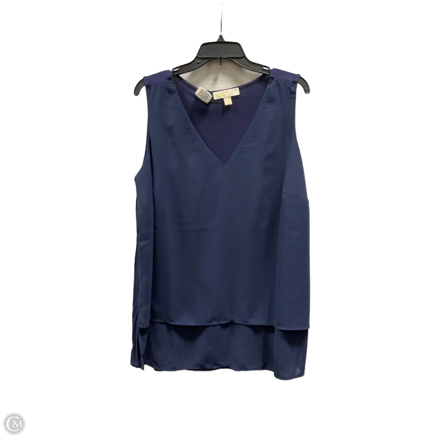Top Sleeveless Basic By Michael By Michael Kors In Navy, Size: 1x