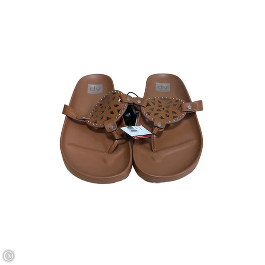 Sandals Flats By Dolce Vita In Tan, Size: 10