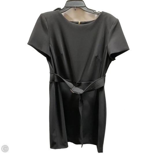Dress Work By Calvin Klein In Black, Size: 14