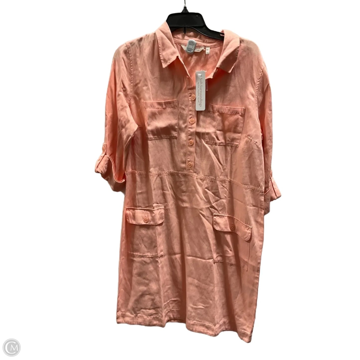 Dress Work By Soft Surroundings In Orange, Size: M