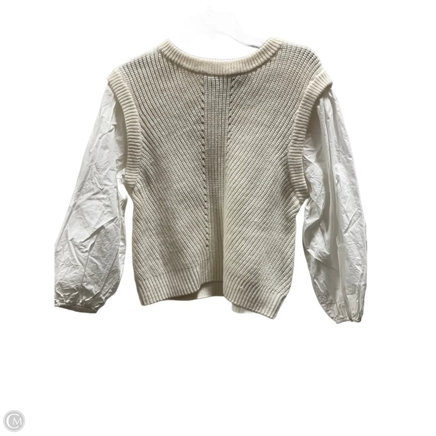 Top 3/4 Sleeve Basic By Sanctuary In Beige, Size: M