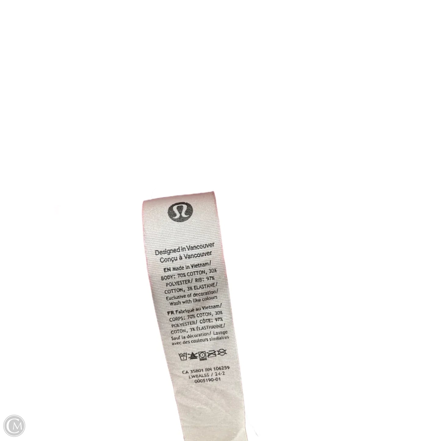 Athletic Skirt By Lululemon In Pink, Size: M