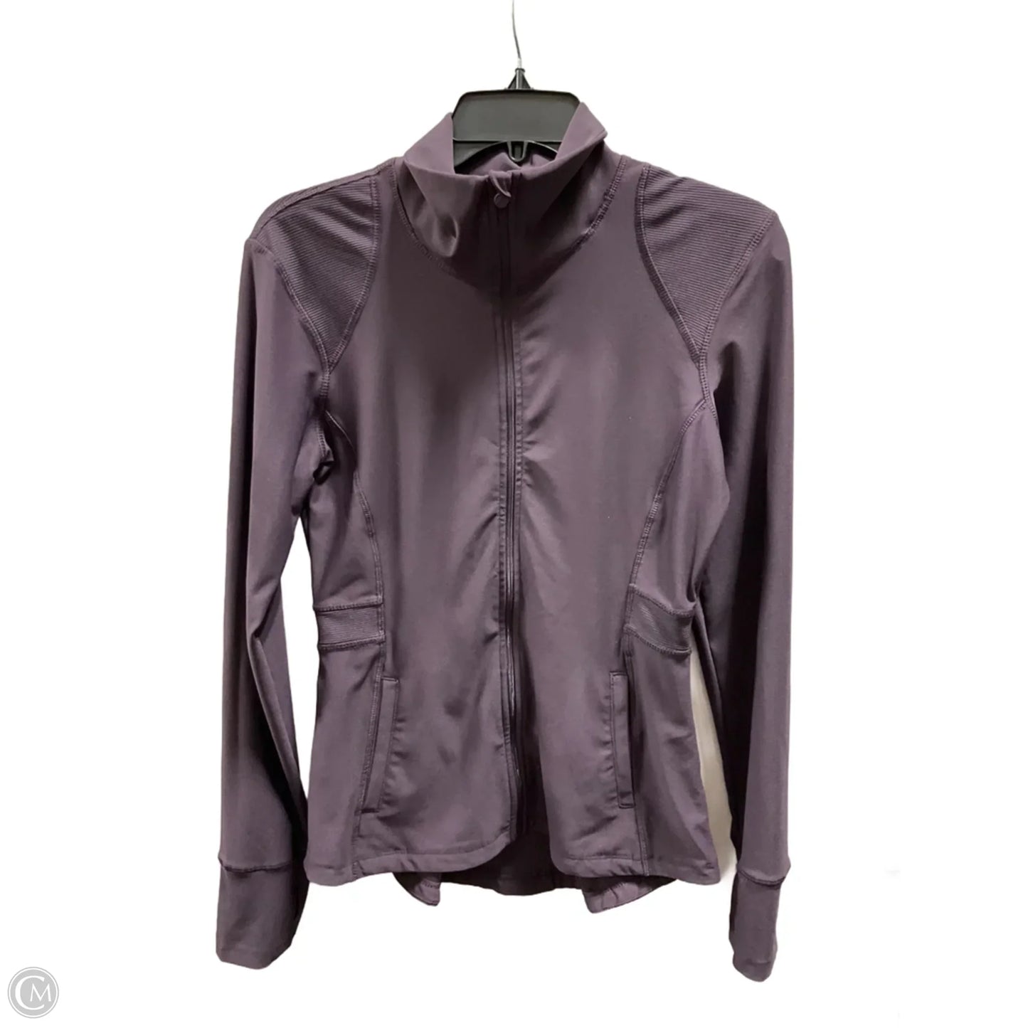 Athletic Jacket By Apana In Purple, Size: S