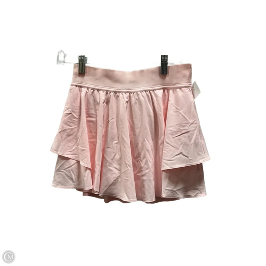 Athletic Skort By Lululemon In Pink, Size: 4