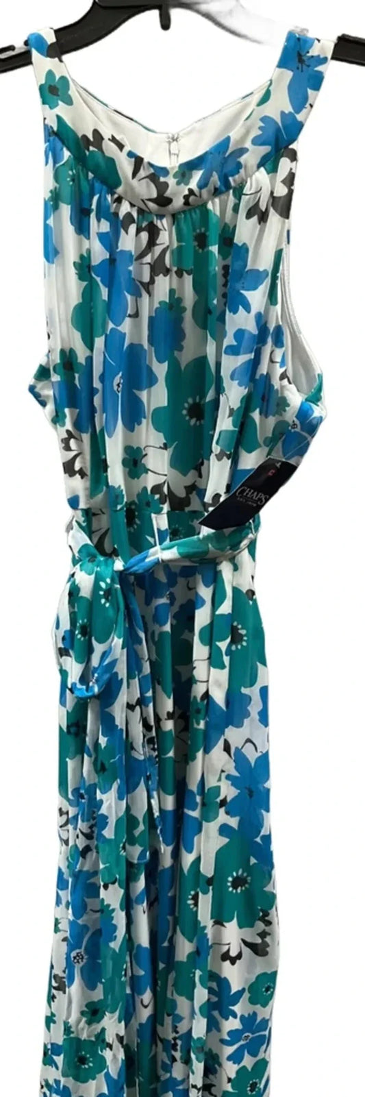 Dress Casual Maxi By Chaps In Floral Print, Size: 16