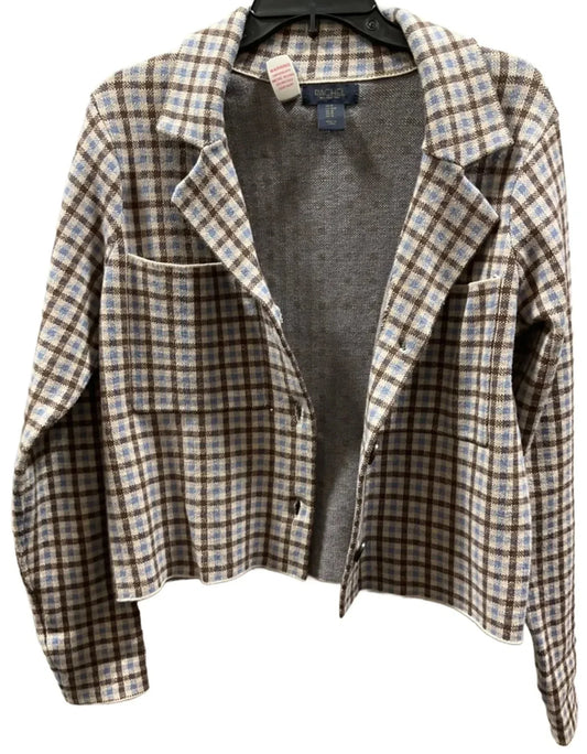 Jacket Other By Rachel Zoe In Brown & Cream, Size: M