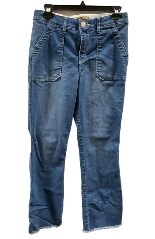 Jeans Straight By Democracy In Blue Denim, Size: 6