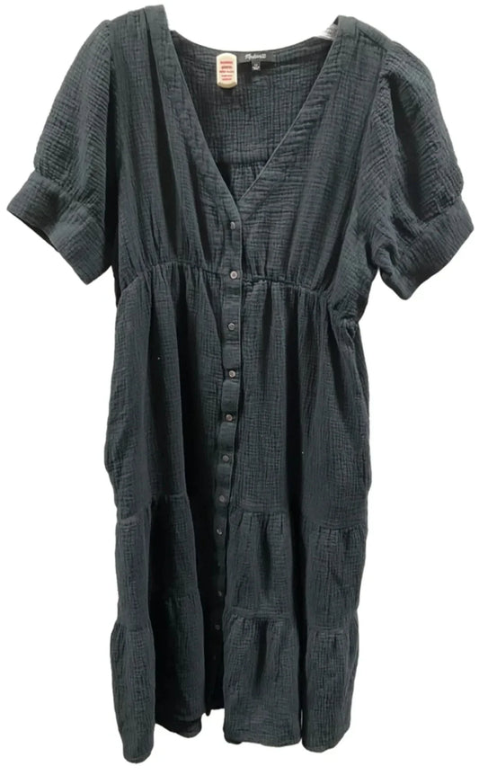 Dress Casual Maxi By Madewell In Black, Size: 12