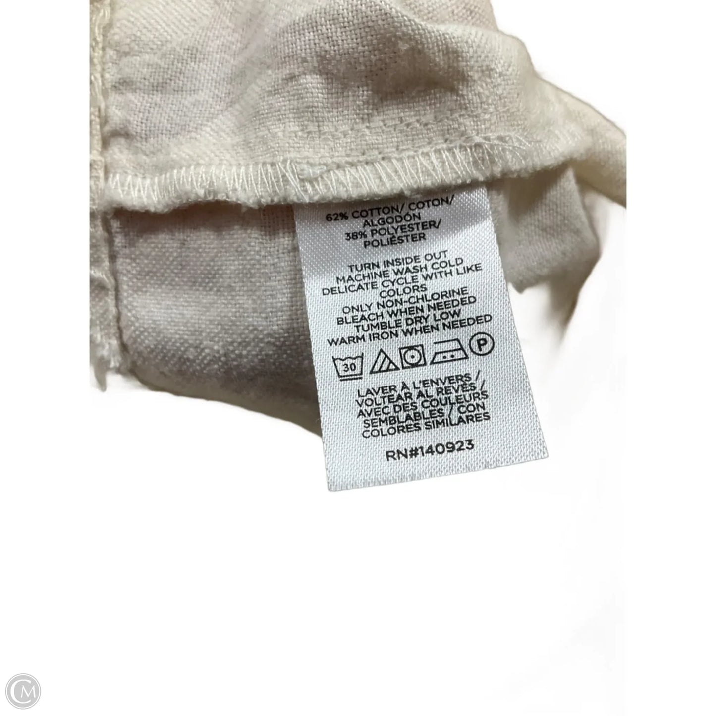 Jacket Other By Loft In Cream, Size: Xxs