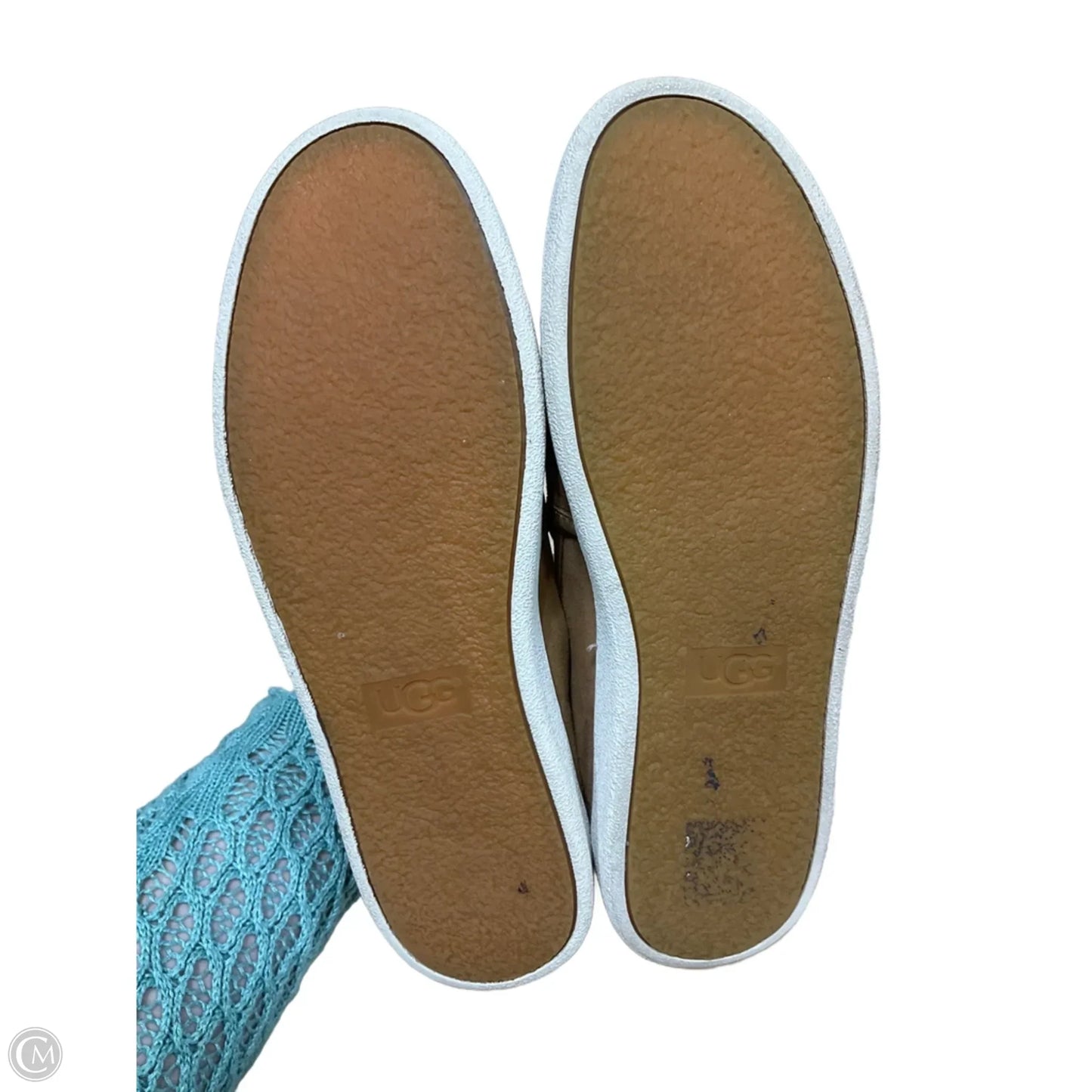 Shoes Designer By Ugg In Tan, Size: 8.5