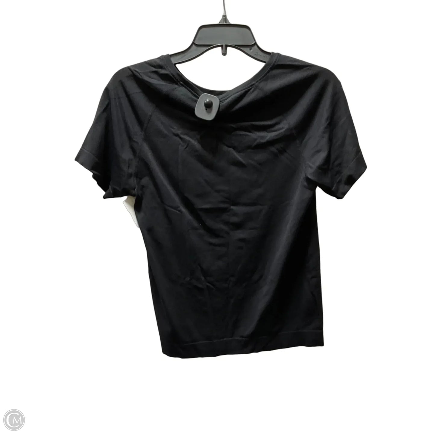 Athletic Top Short Sleeve By Mondetta In Black, Size: L