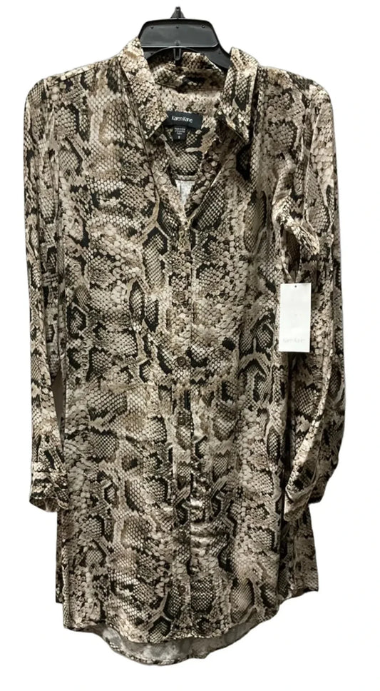 Dress Casual Short By Karen Kane In Animal Print, Size: S