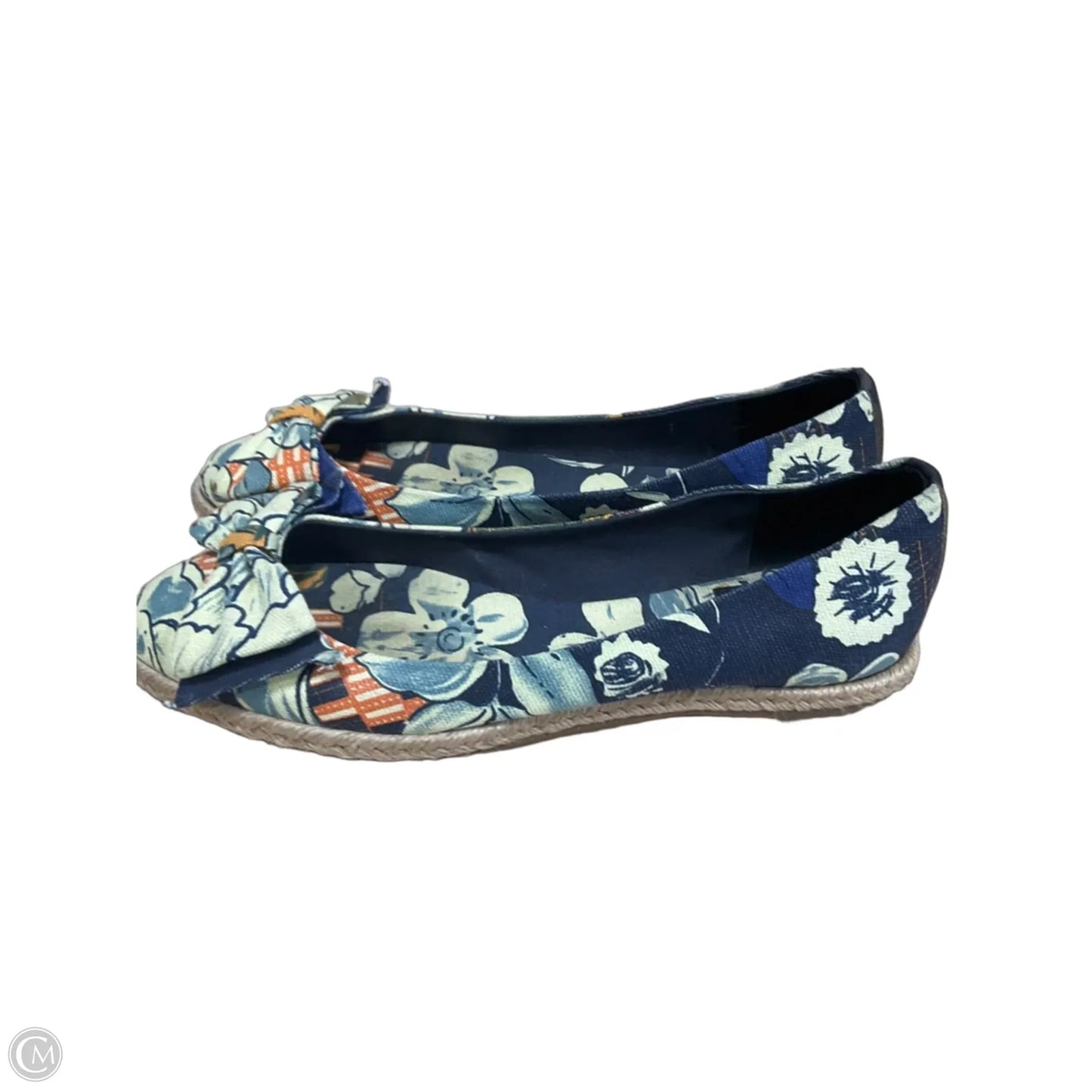 Shoes Designer By Tory Burch In Floral Print, Size: 7