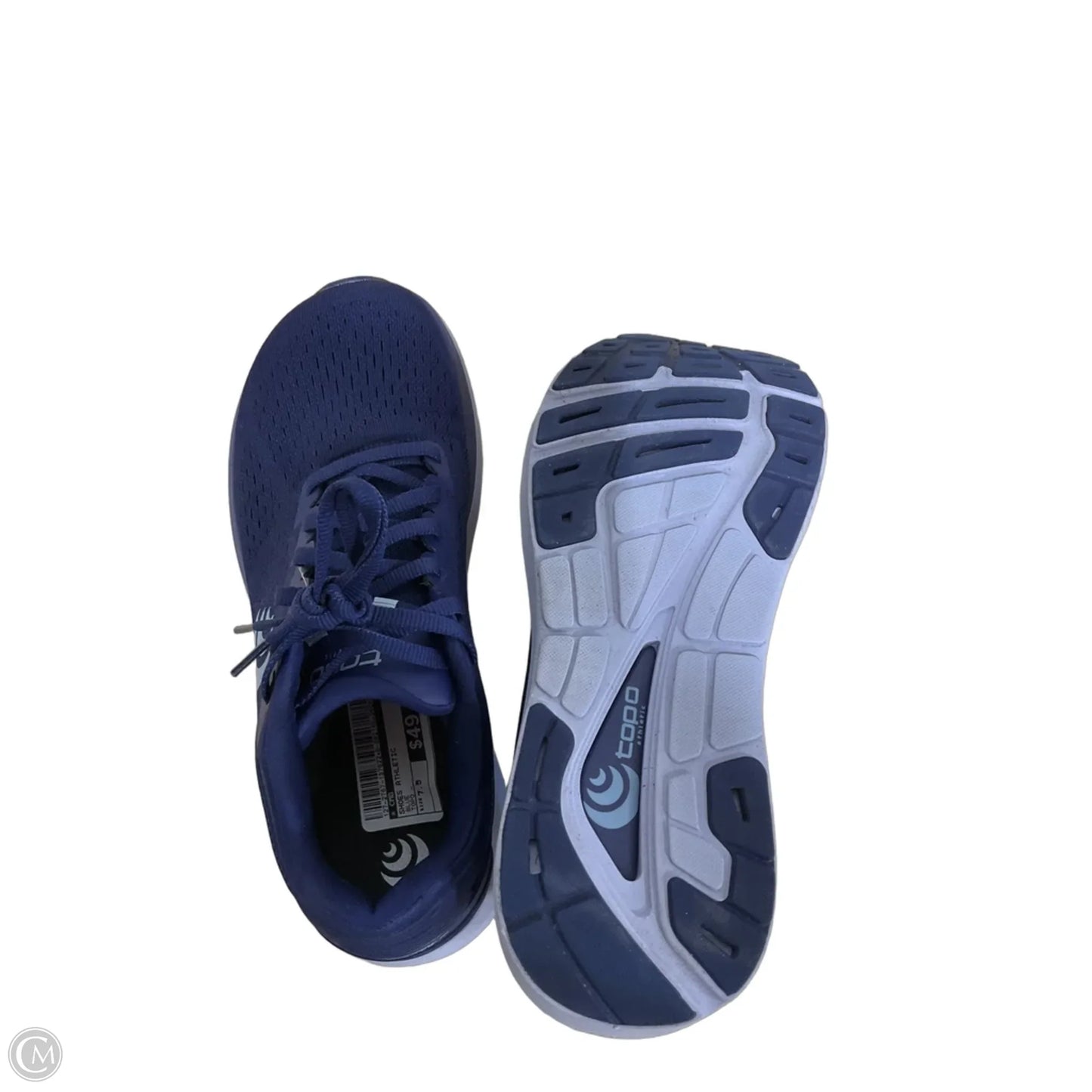 Shoes Athletic By Cmb In Blue, Size: 7.5