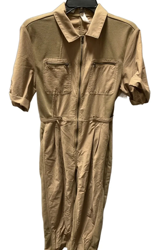 Jumpsuit By Daily Practice By Anthropologie In Tan, Size: Xxs