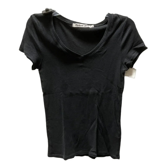 Top Short Sleeve Basic By Michael Stars In Black