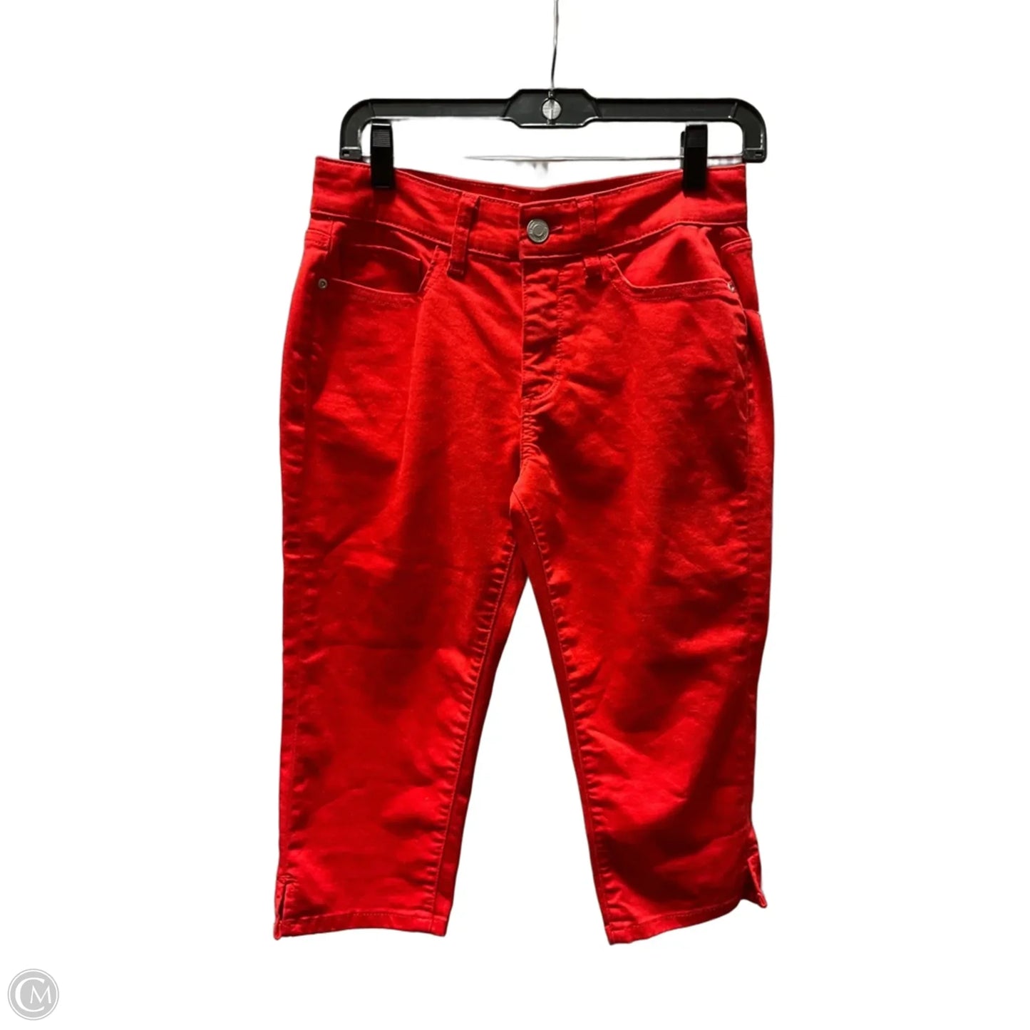 Capris By St Johns Bay In Red, Size: 6p