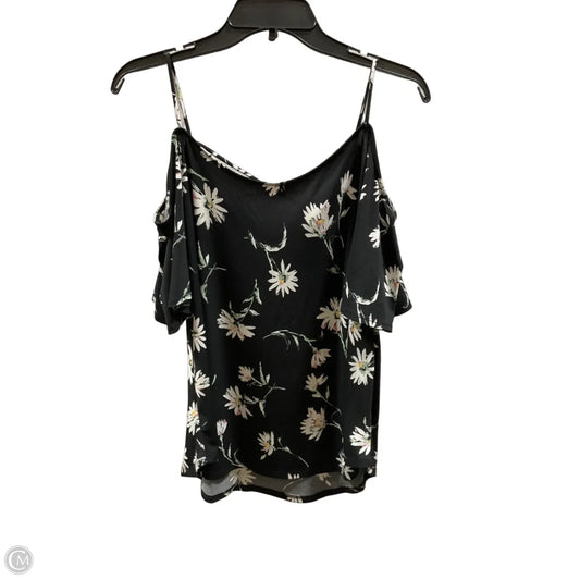 Top Short Sleeve Basic By Kaileigh In Floral Print, Size: L