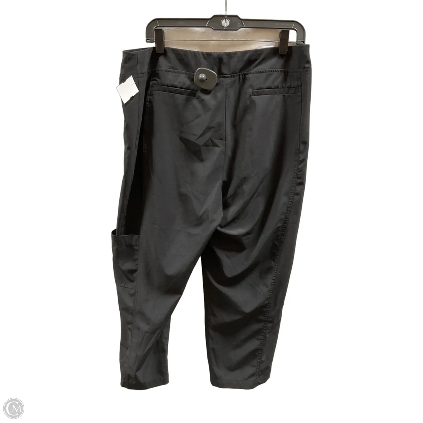 Athletic Pants By Chicos In Black, Size: L