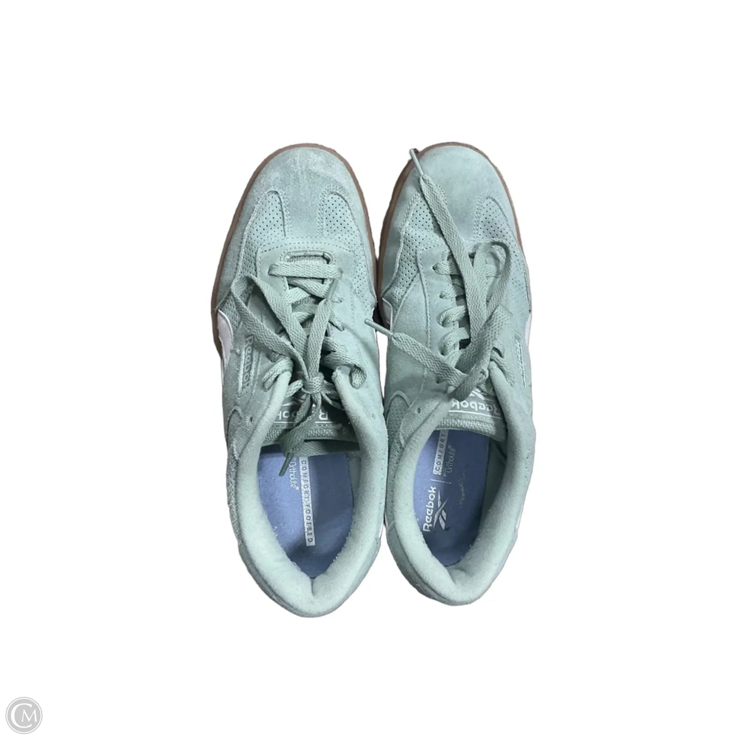 Shoes Athletic By Reebok In Green, Size: 9