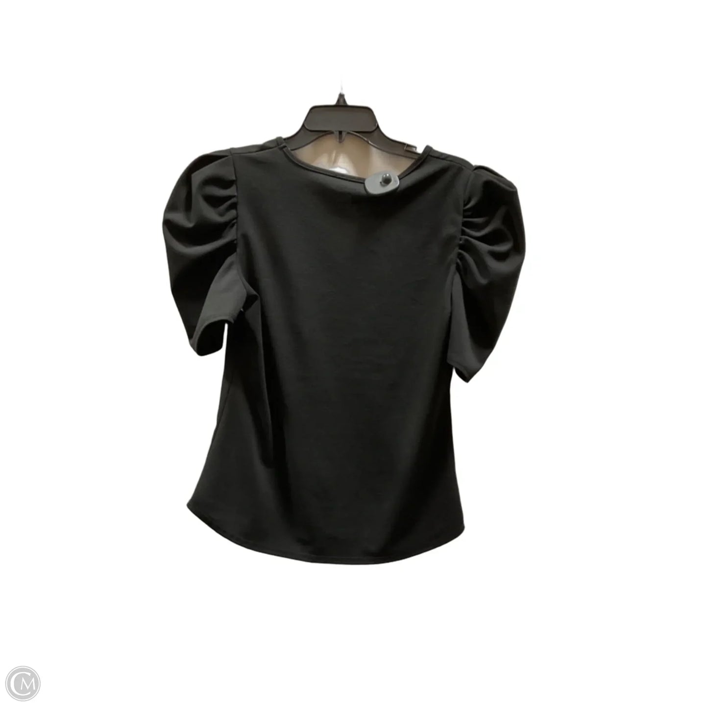 Top Short Sleeve Basic By Clothes Mentor In Black, Size: S