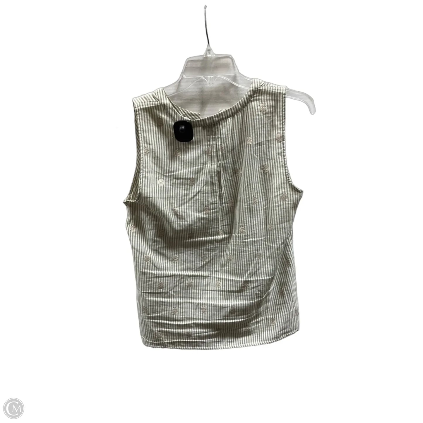 Top Sleeveless Basic By Talbots In Green, Size: Mp