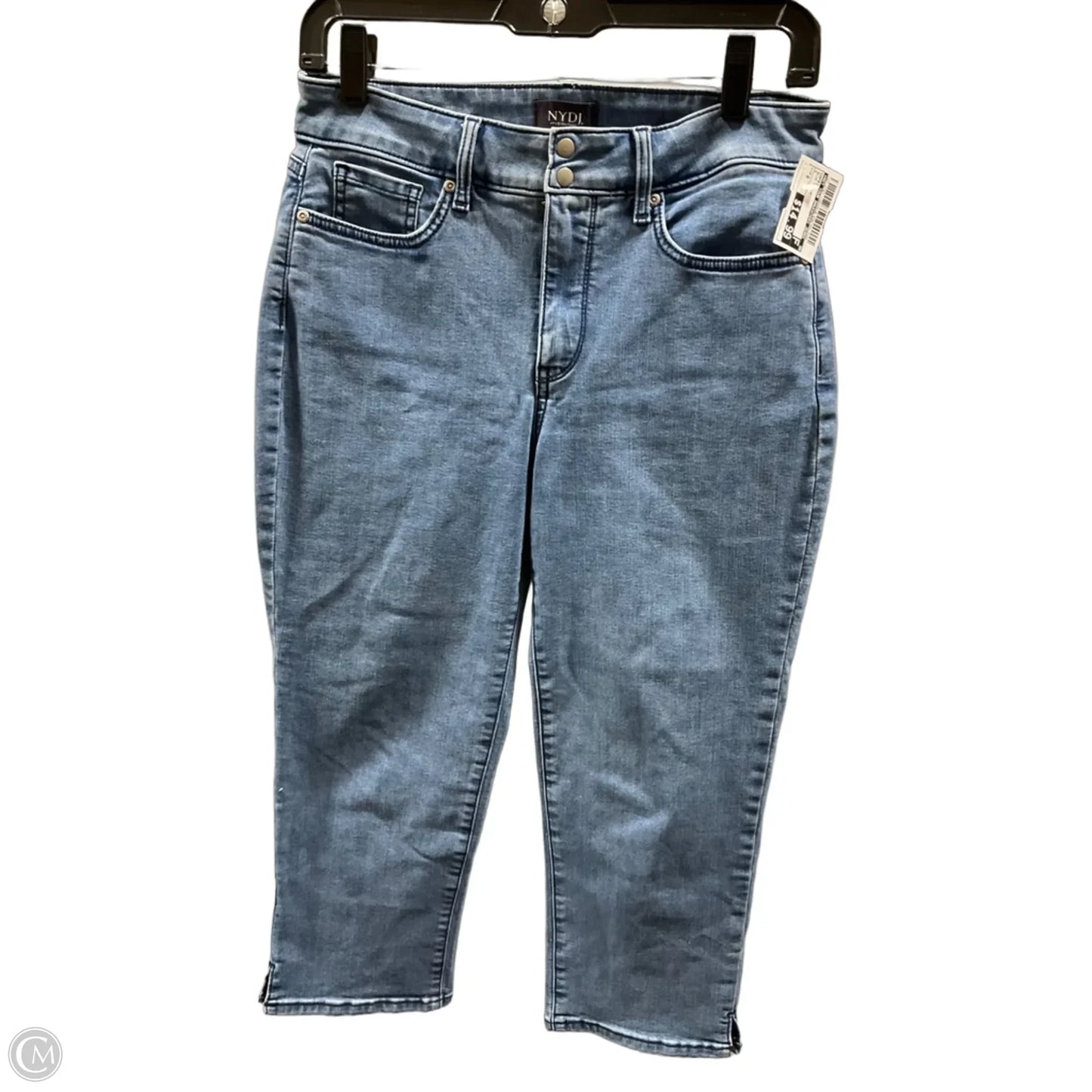 Capris By Not Your Daughters Jeans In Blue Denim, Size: 6