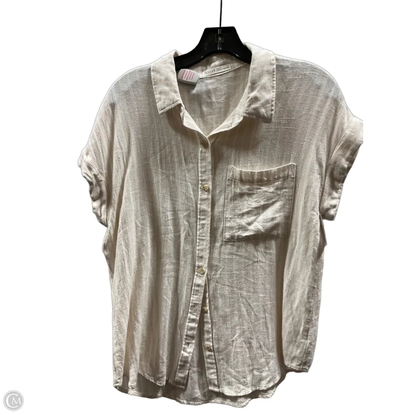 Top Sleeveless Basic By Be Cool In Striped Pattern, Size: M