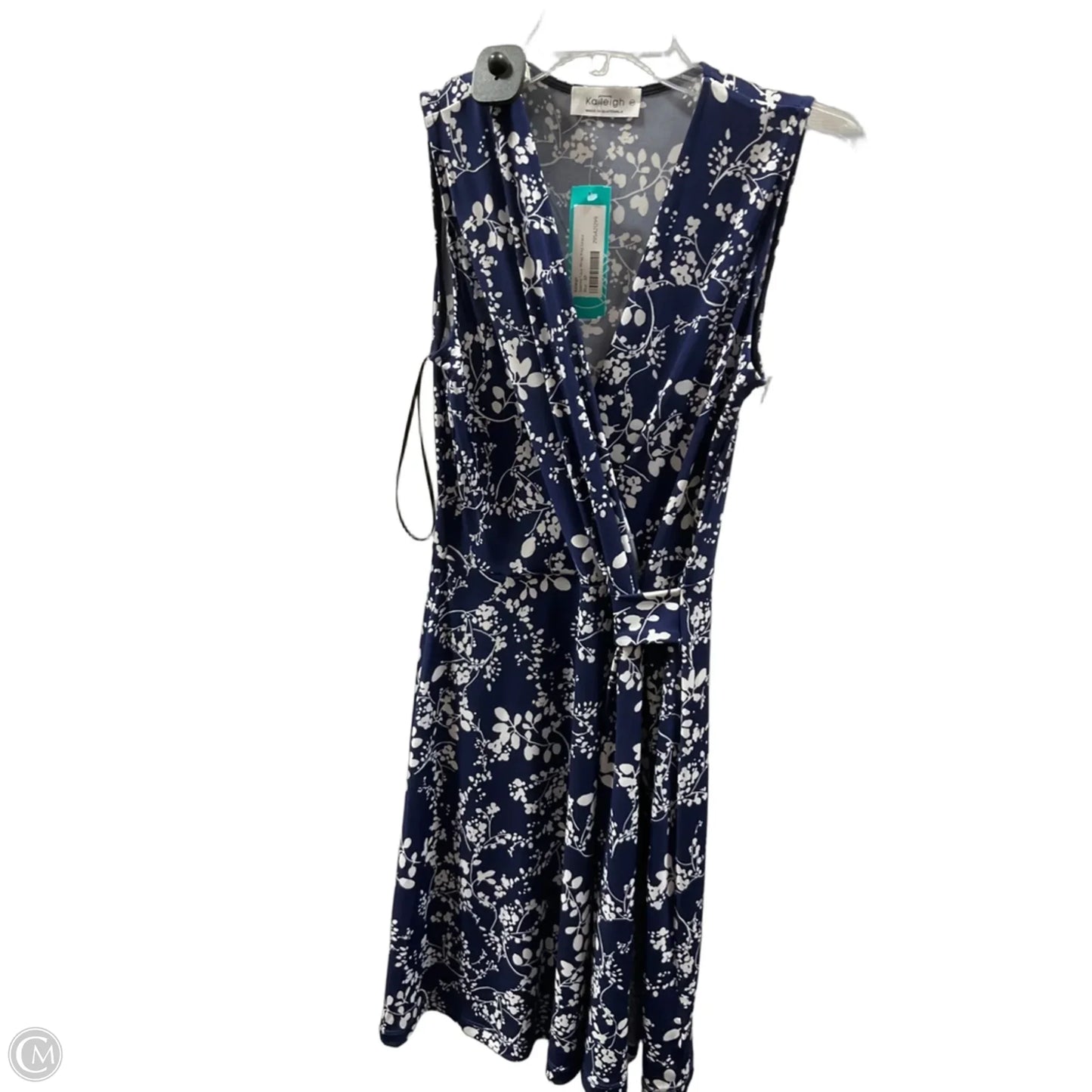 Dress Casual Short By Kaileigh In Blue & White, Size: Sp