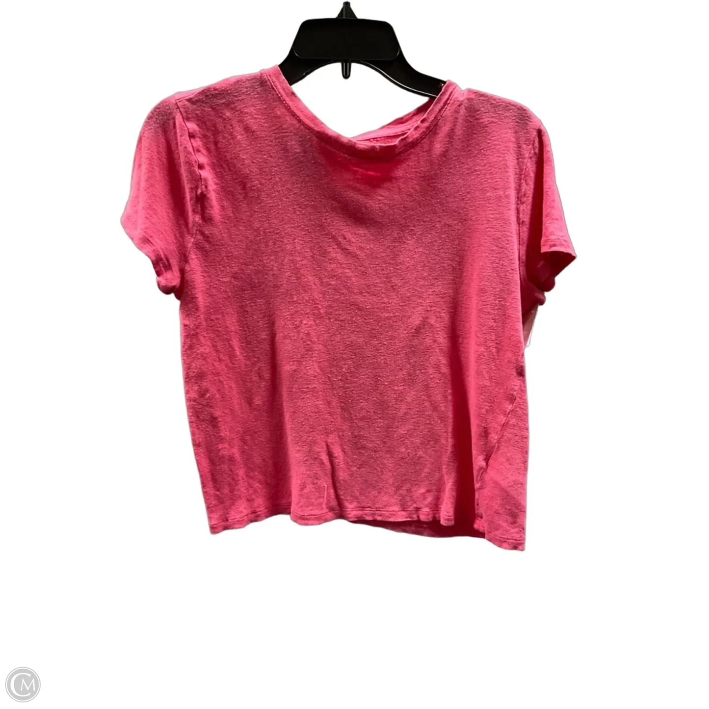 Top Short Sleeve Basic By J. Crew In Pink, Size: S
