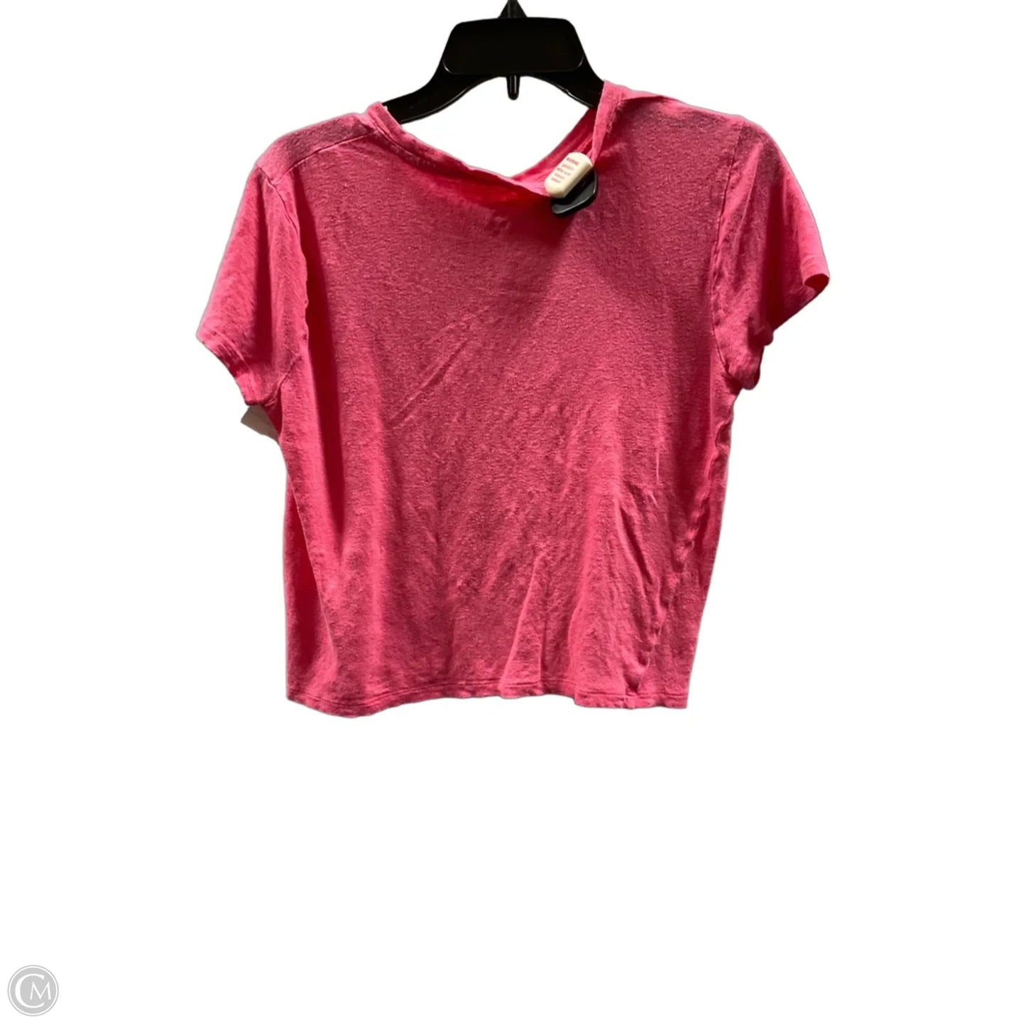 Top Short Sleeve Basic By J. Crew In Pink, Size: S