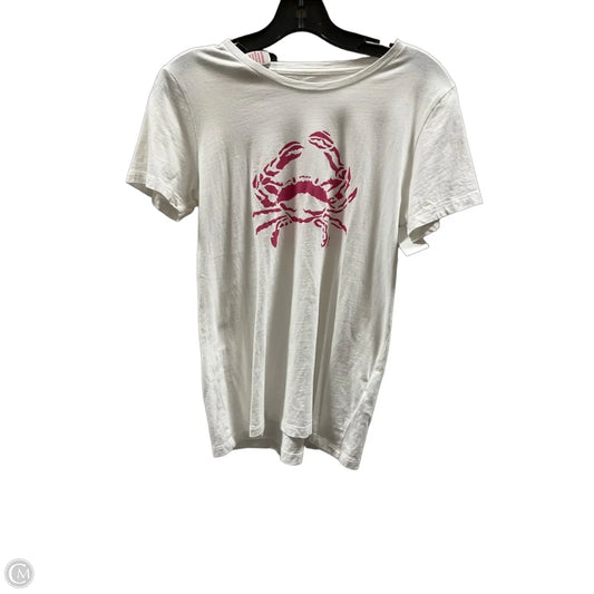Top Short Sleeve Basic By J. Crew In White, Size: S